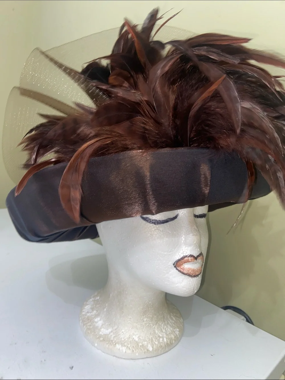 Beautiful Dress Hat / Church Hat by Donna Vinci